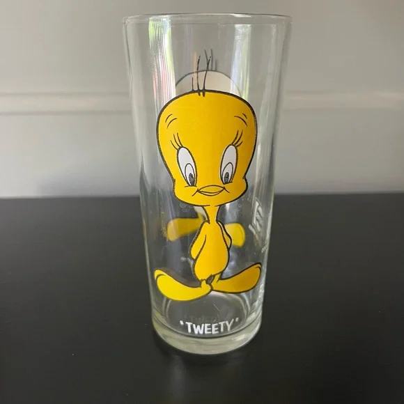 Vintage Pepsi 1973 Tweety Collectors Glass Loonie Tunes - Picture 2 of 3